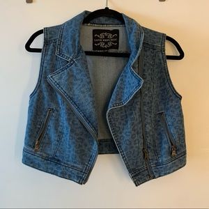 Denim vest